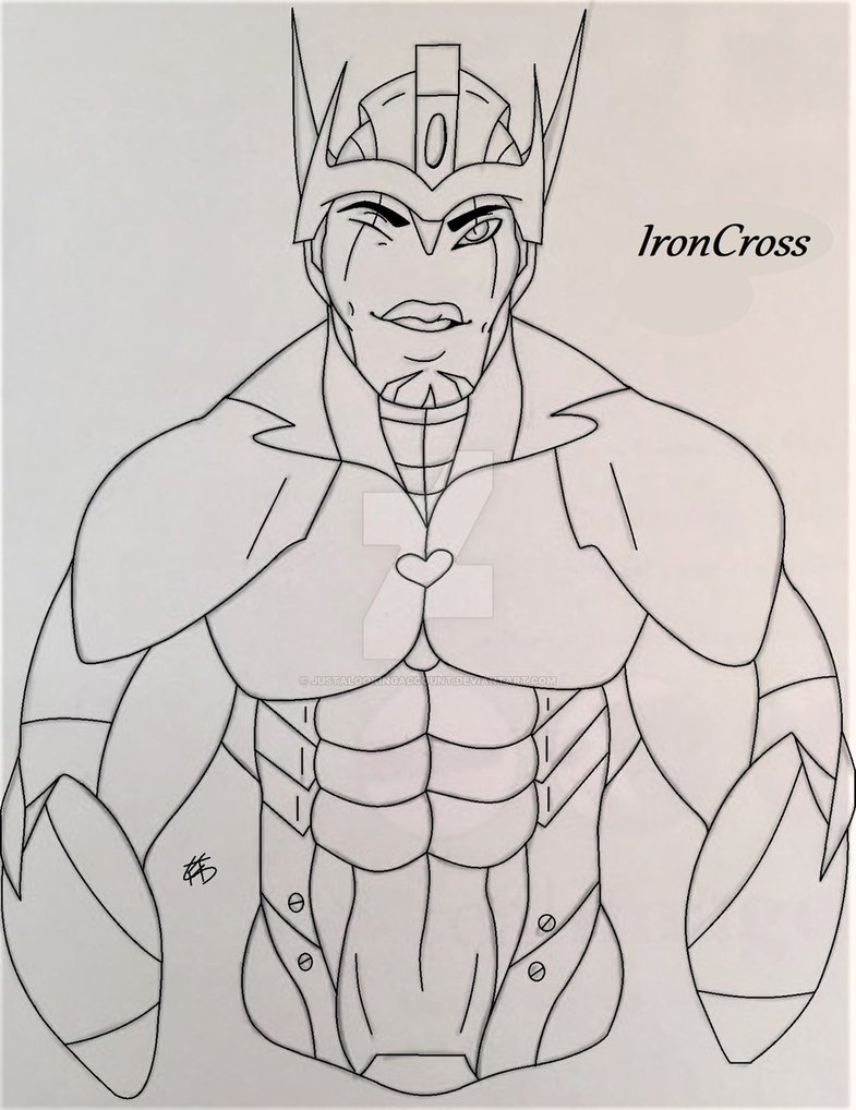 785x1018 Ironcross Commission Sketch By Justalookingaccount - Iron Cross Sketch