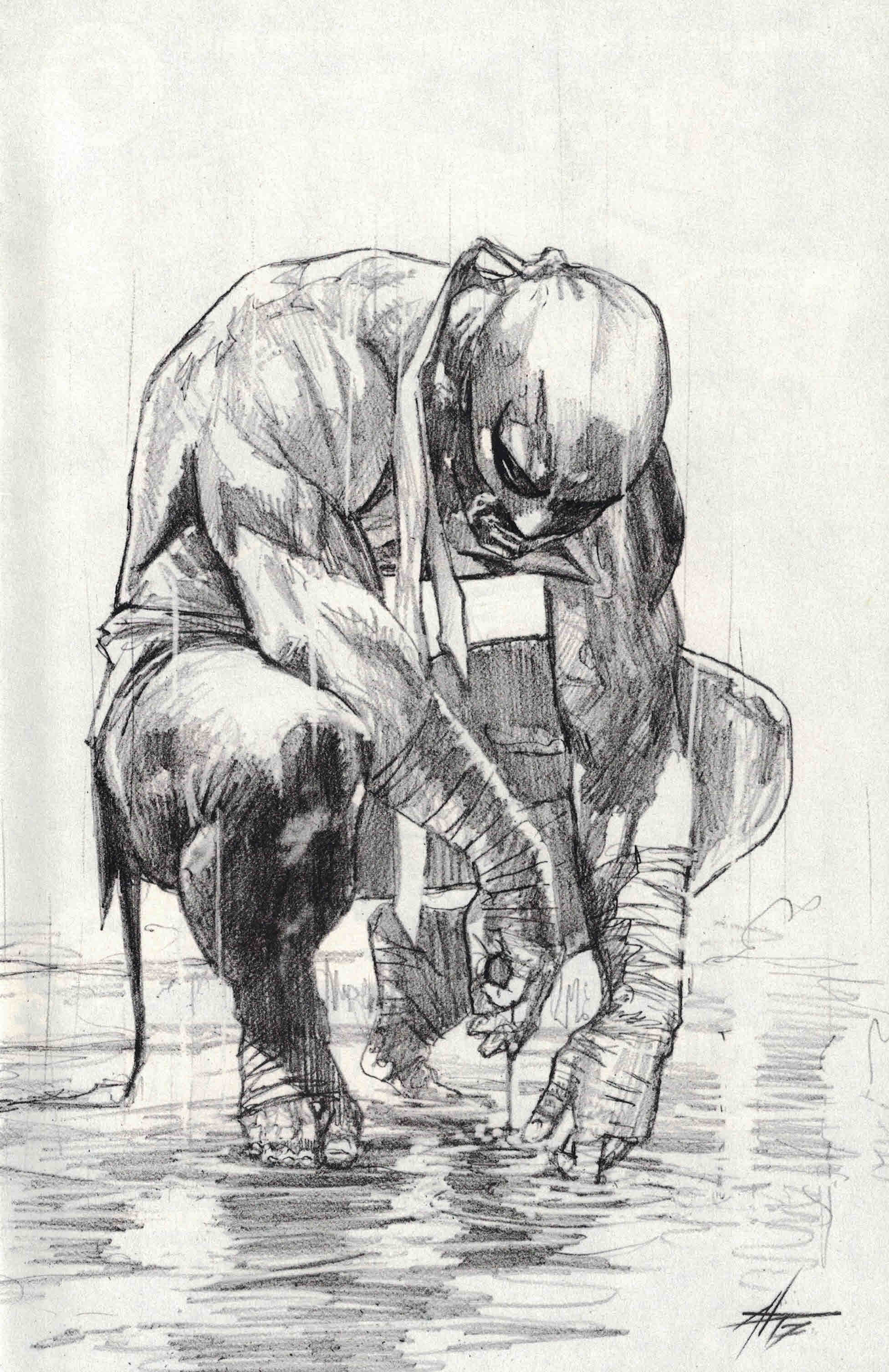 1952x3011 Iron Fist - Iron Fist Sketch