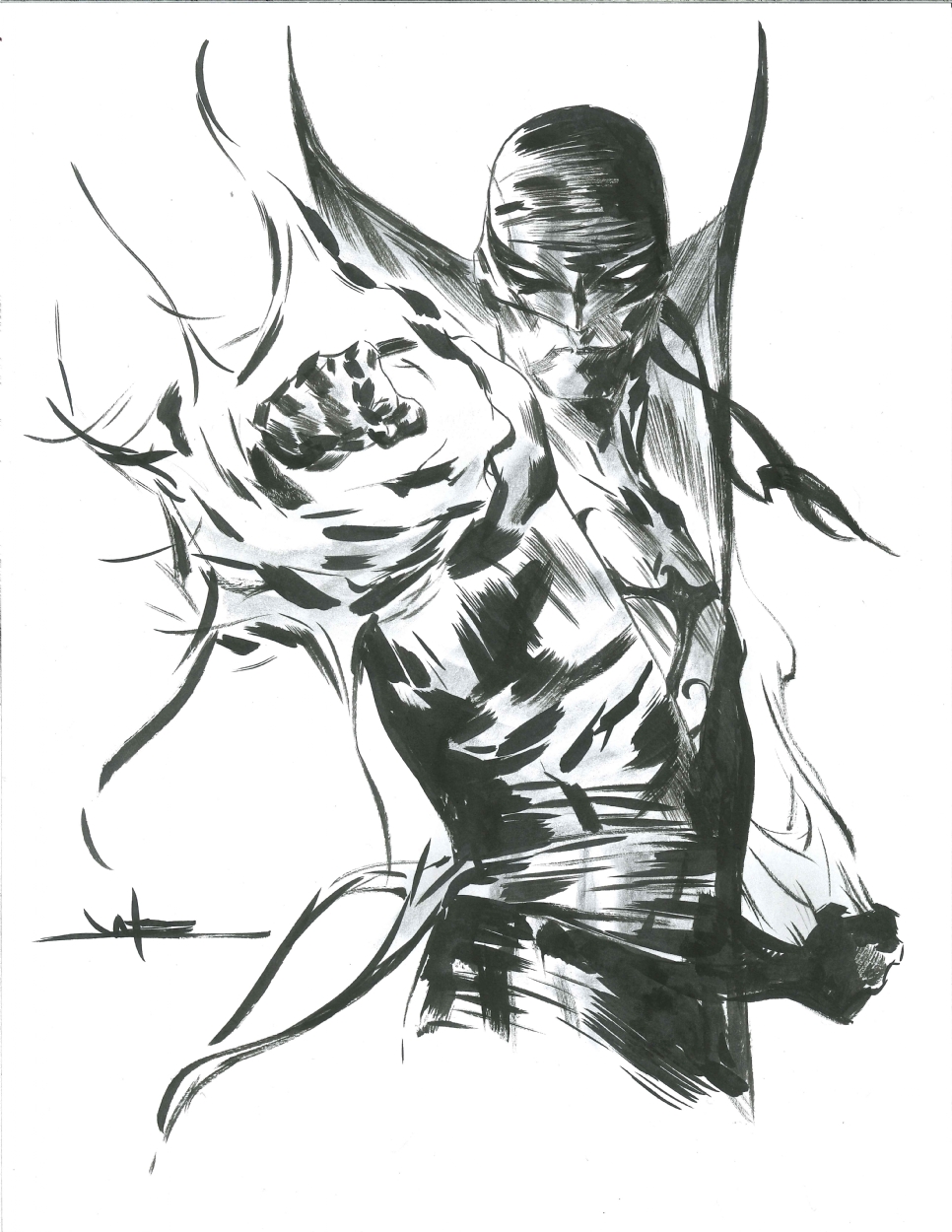 966x1250 Iron Fist - Iron Fist Sketch
