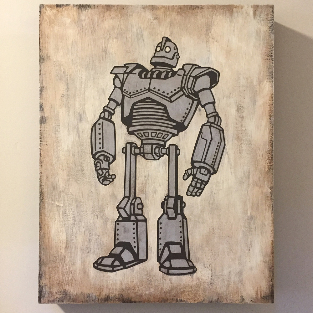 1000x1000 Iron Giant I Charlie Rabbit Creative Studios - Iron Giant Sketch