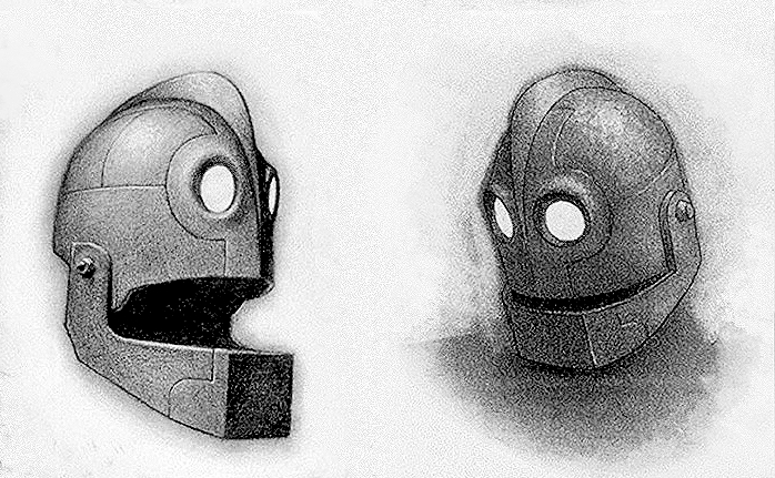 698x431 Character Design References - Iron Giant Sketch