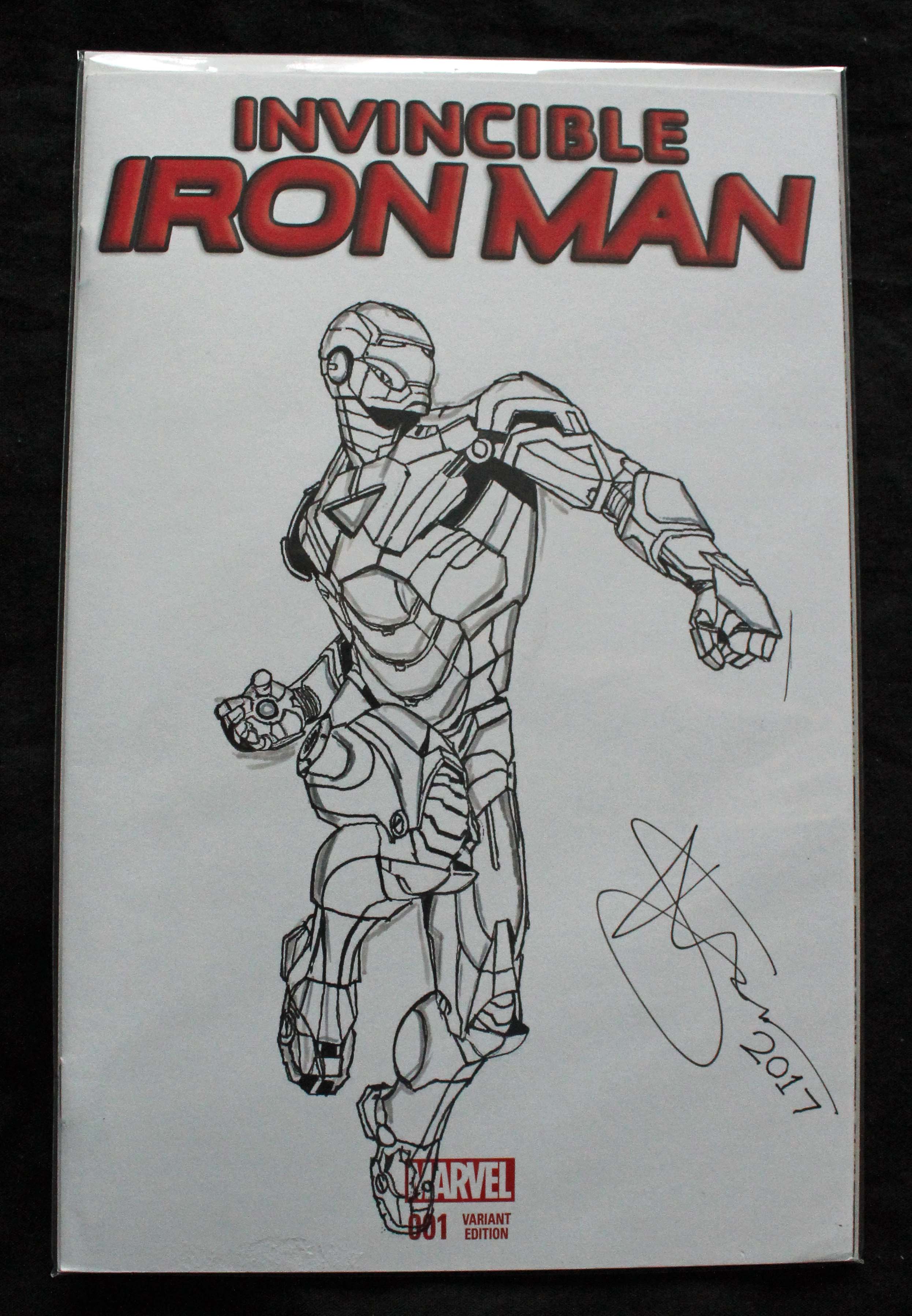 2492x3597 Invincible Iron Man - Iron Man 2 Sketch