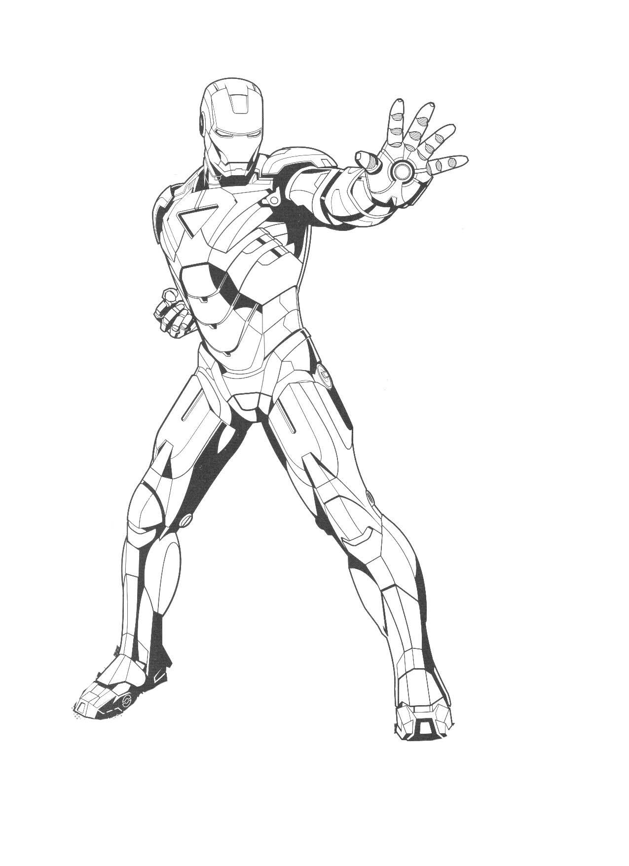 1275x1755 Iron Man 2 Coloring Pages Printable Coloring Pages - Iron Man 2 Sketch