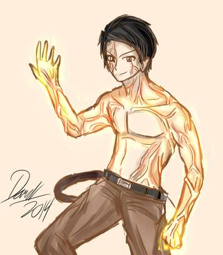 320x366 Extremis From Iron Man 3 D - Iron Man 3 Sketch