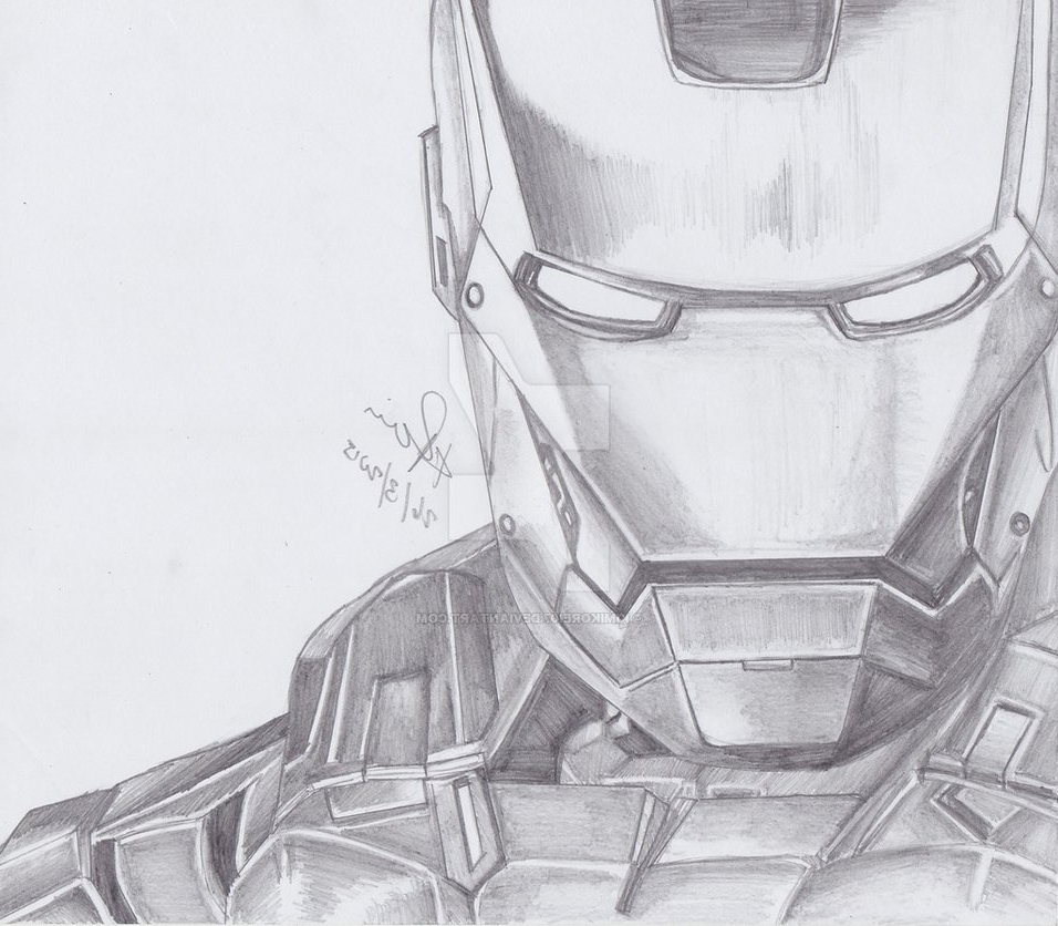 Iron Man Easy Sketch At Explore Collection Of Iron