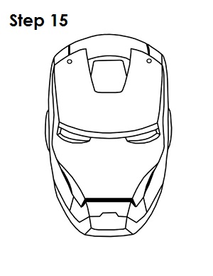 300x388 Home - Iron Man Easy Sketch