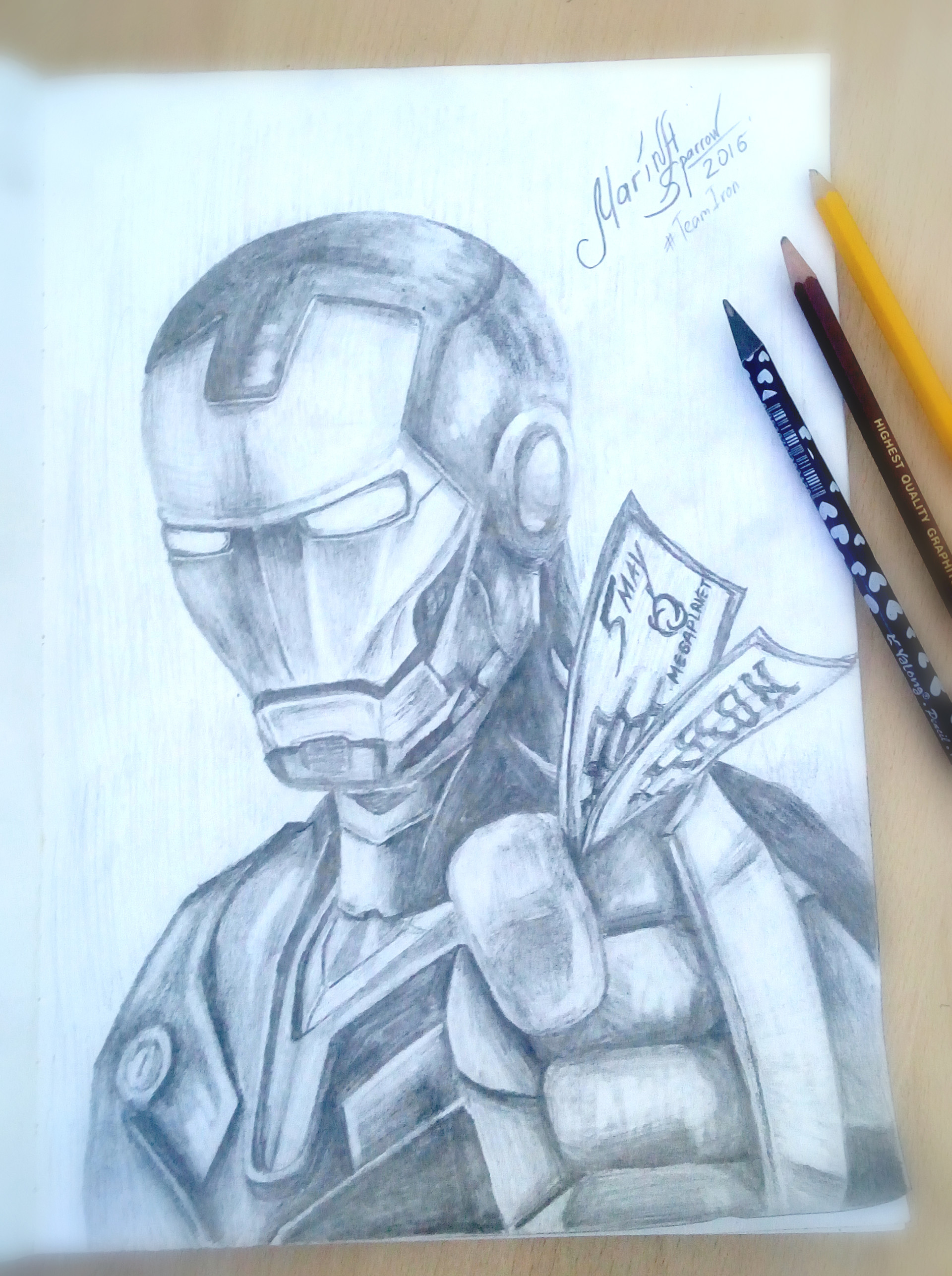 1920x2573 Marina Sparrow - Iron Man Sketch