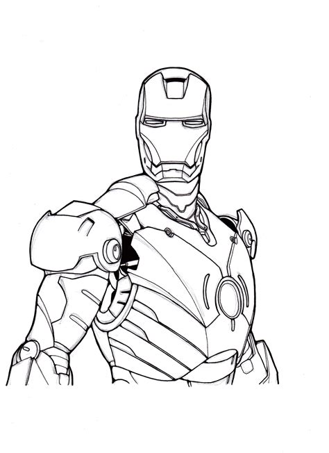 474x652 Iron Man 3 Drawings - Iron Man Suit Sketch