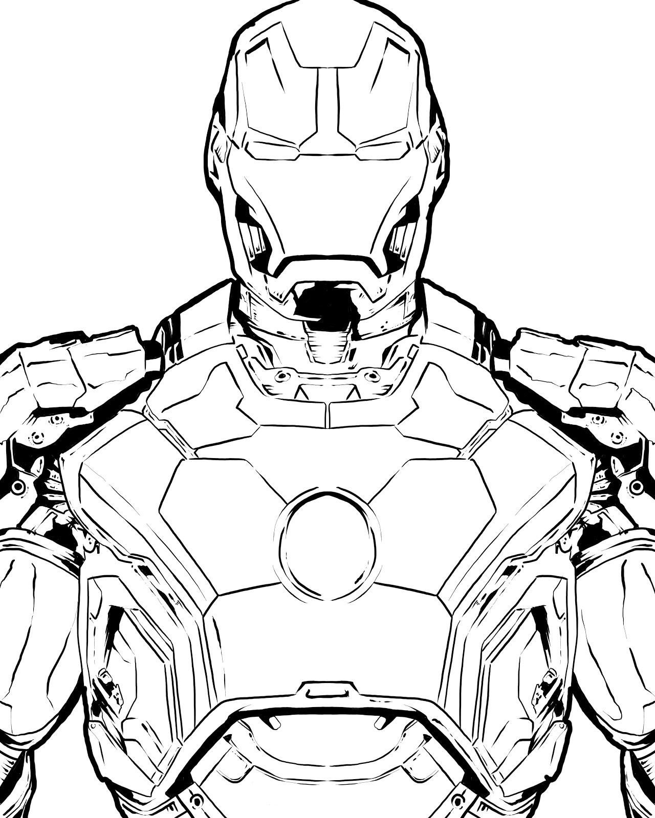 10 Best For Drawn Iron Man Drawing Full Body Colour Mindy P Garza
