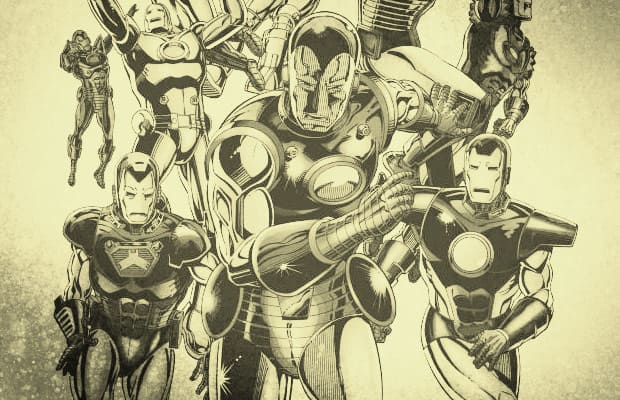 620x400 Extremis - Iron Man Suit Sketch