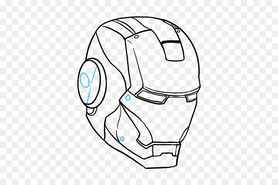 900x600 The Iron Man Youtube Drawing Sketch - Iron Sketch