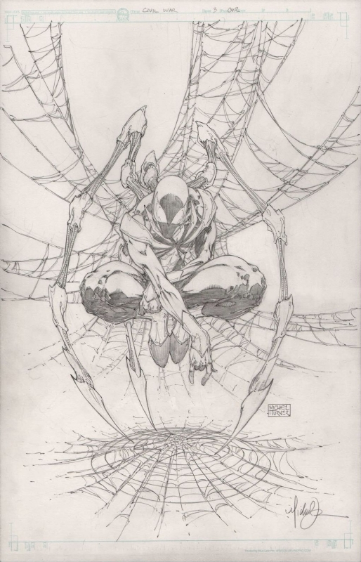 514x800 Iron Spider - Iron Spider Sketch