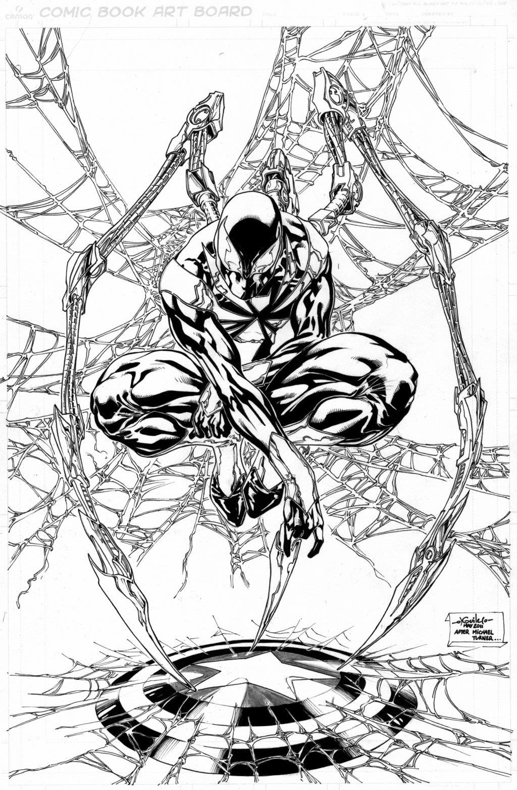 Iron Spider Sketch At Paintingvalley Com Explore Collection Of