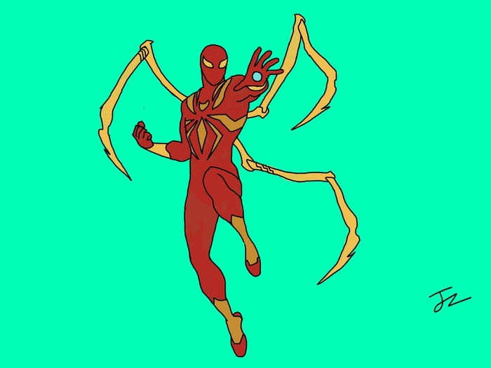 700x525 My Iron Spider Sketch - Iron Spider Sketch