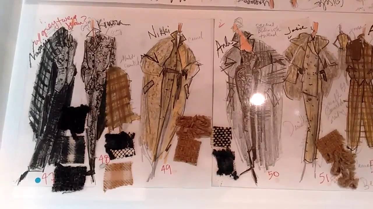 1280x720 Isaac Mizrahi Exhibit - Isaac Mizrahi Sketches