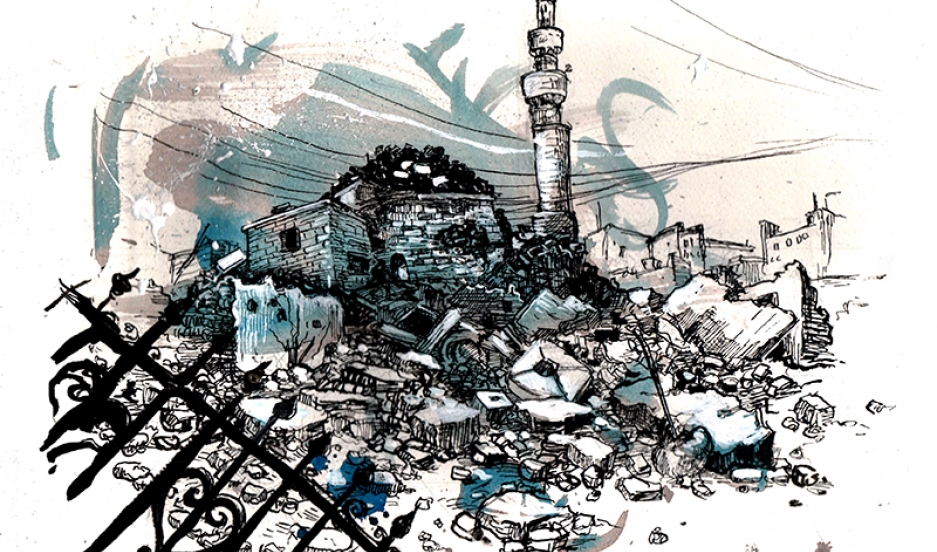 937x552 Writer And Illustrator Molly Crabapple Is Drawing The Islamic - Islamic Sketches