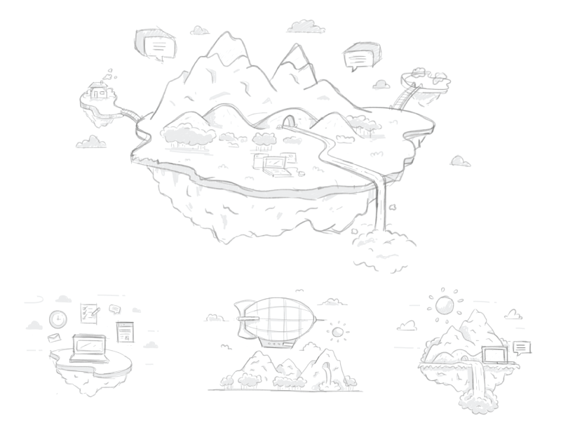 800x600 Island Sketches By Vic - Island Sketch