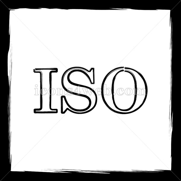 600x600 Iso Sketch Icon. - Iso Sketch