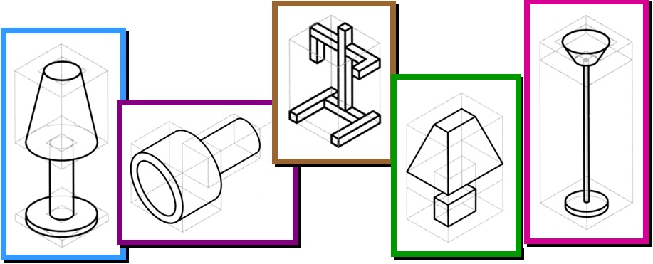 917x371 Sketching An Isometric Projection Design And Technology - Iso Sketch