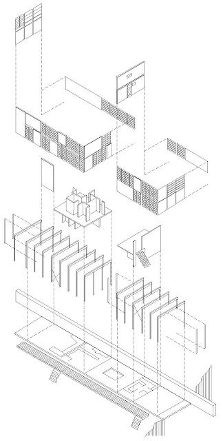 324x640 Collection Of Axonometric Drawing House High Quality, Free - Isometric House Sketch
