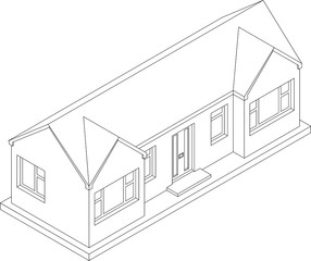 286x240 Search Photos Linear, Category Architecture Gt Home Renovations - Isometric House Sketch
