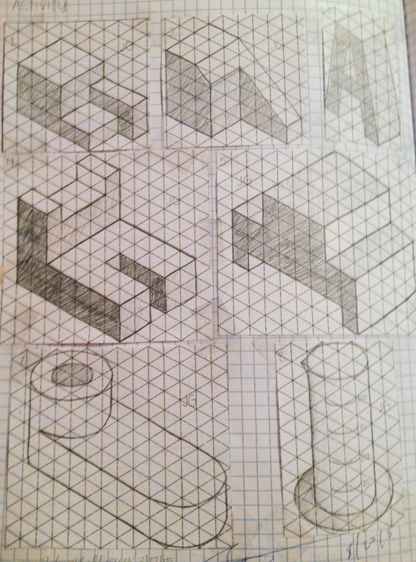 592x800 Unit 2 - Isometric Pictorial Sketch