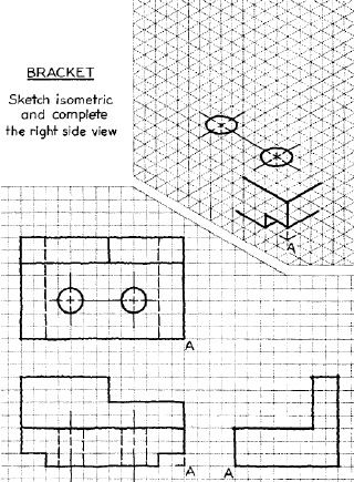 320x435 An Isometric Sketch Problem. Download Scientific Diagram - Isometric Sketch