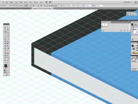 480x360 Vector Isometric Book, Speed Drawing - Isometric Sketch Book