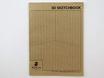 355x266 Wide Angle Isometric Grid Sketchbook Amazon.co.uk Office Products - Isometric Sketch Book