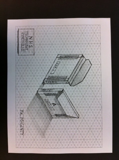 478x640 Nottingham Technology Ii September 2013 - Isometric Sketch Of A Flash Drive