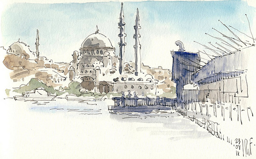500x310 Istanbul And The Grand Bazaar Urban Sketchers - Istanbul Sketch
