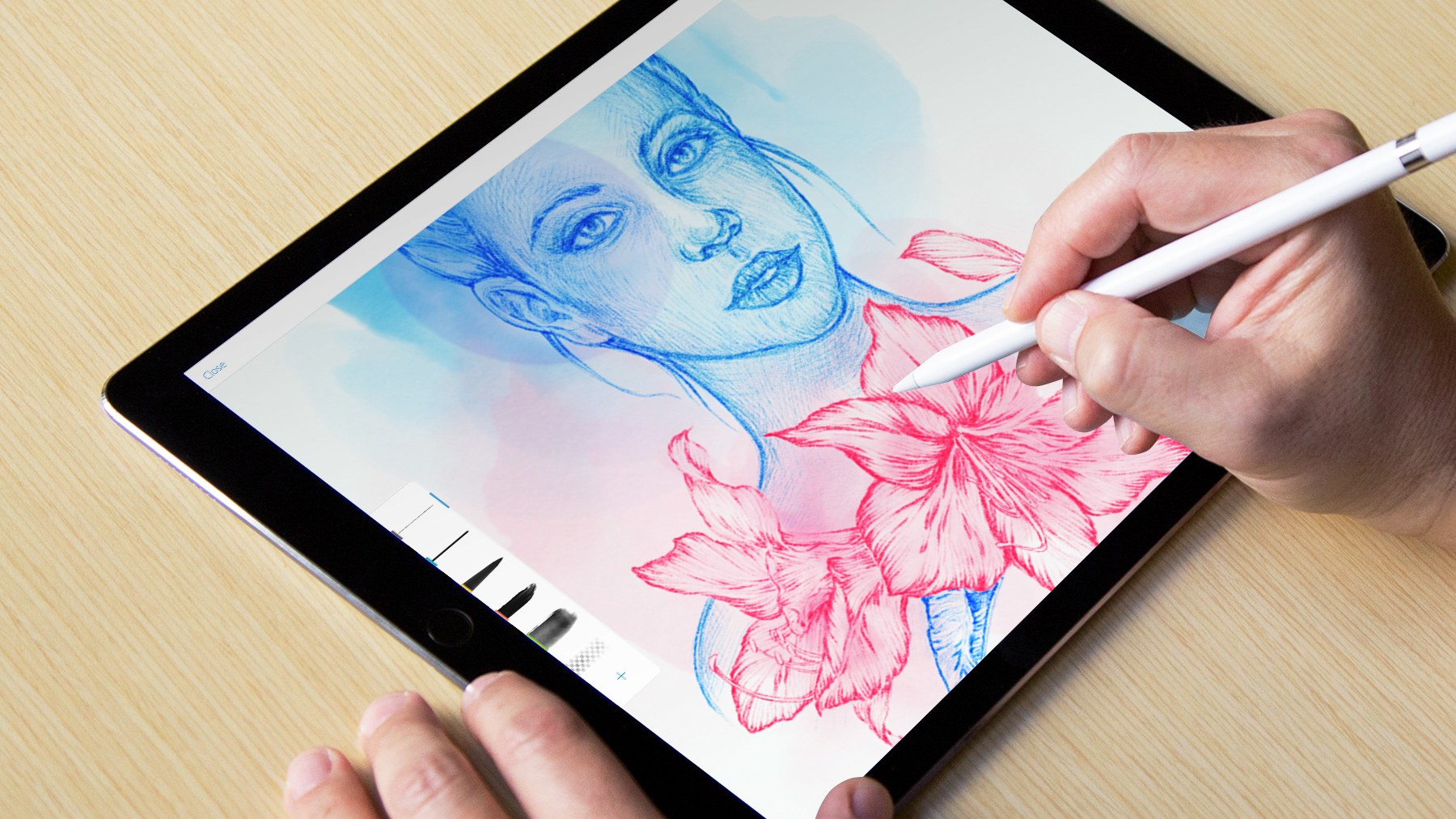 1800x1012 The 5 Best Apps For Sketching On An Ipad Pro Photoshop Sketch - It Sketch