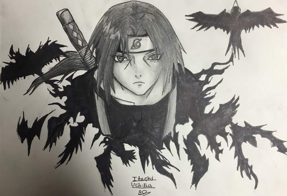 930x637 Itachi Uchiha Drawing Anime Amino - Itachi Sketch