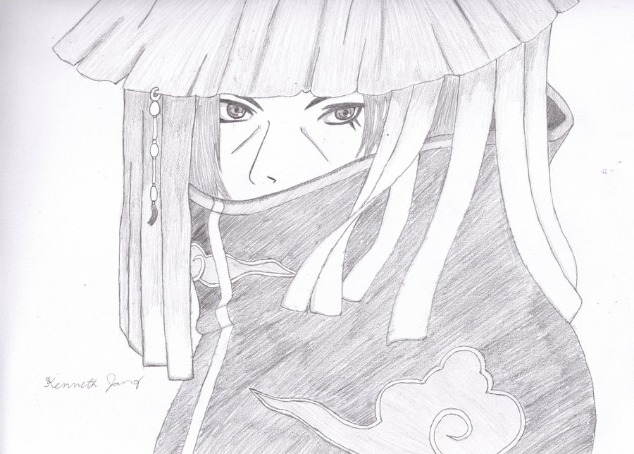 900x644 Itachi Uchiha Wallpaper Sketch By Kjang - Itachi Sketch