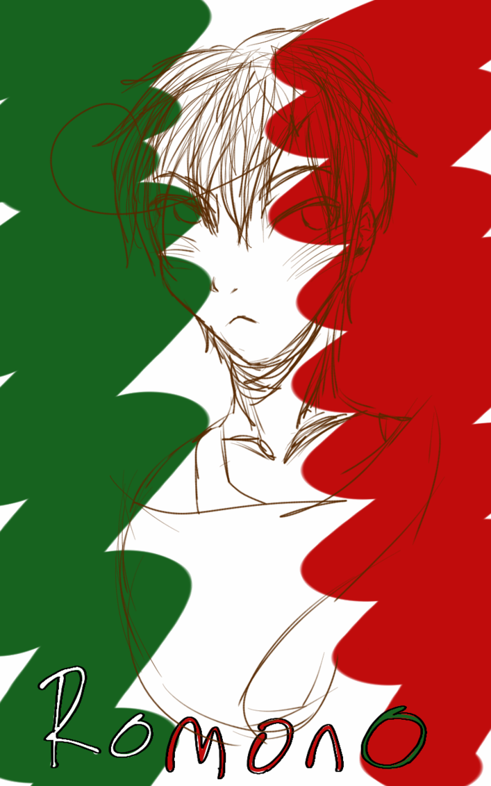 707x1131 Italian Flag Romano Sketch By Doodeeda - Italian Flag Sketch