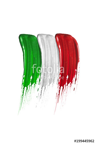 334x500 Italian Flag Brush Strokes Stock Photo And Royalty Free Images On - Italian Flag Sketch