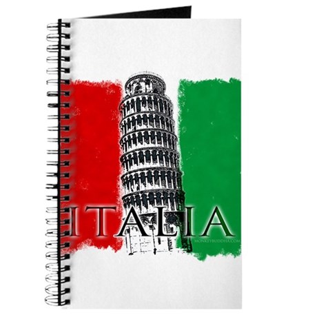 460x460 Italy Roma Notebooks - Italian Flag Sketch