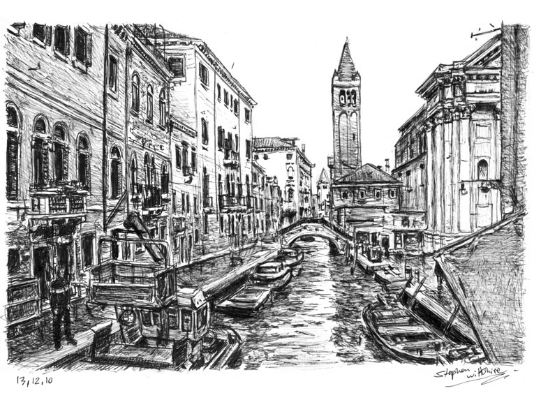 765x563 Venice, Italy - Italy Sketch