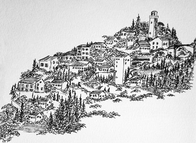 650x476 The Dlucs Collection - Italy Sketch