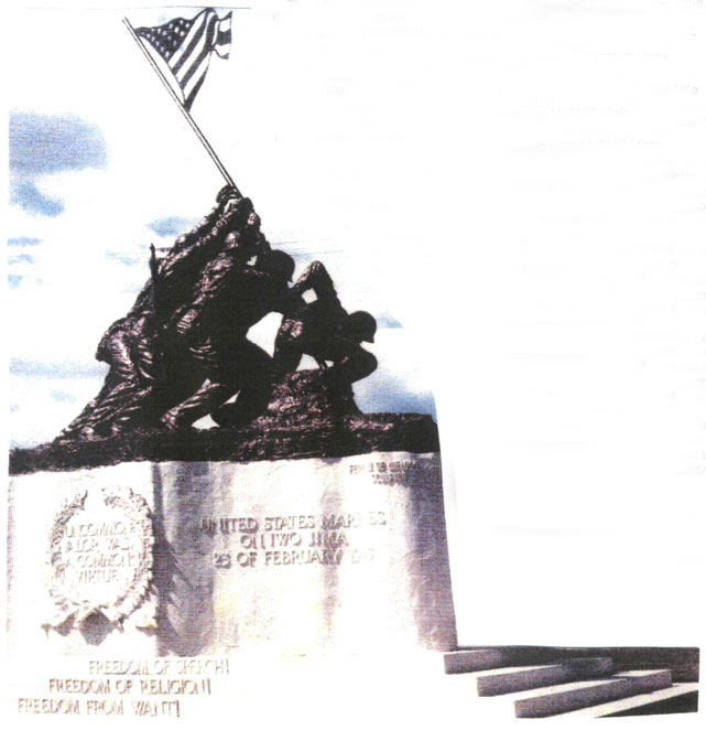 641x662 Iwo Jima Memorial Plans Scrapped In Sarasota Local News - Iwo Jima Sketch