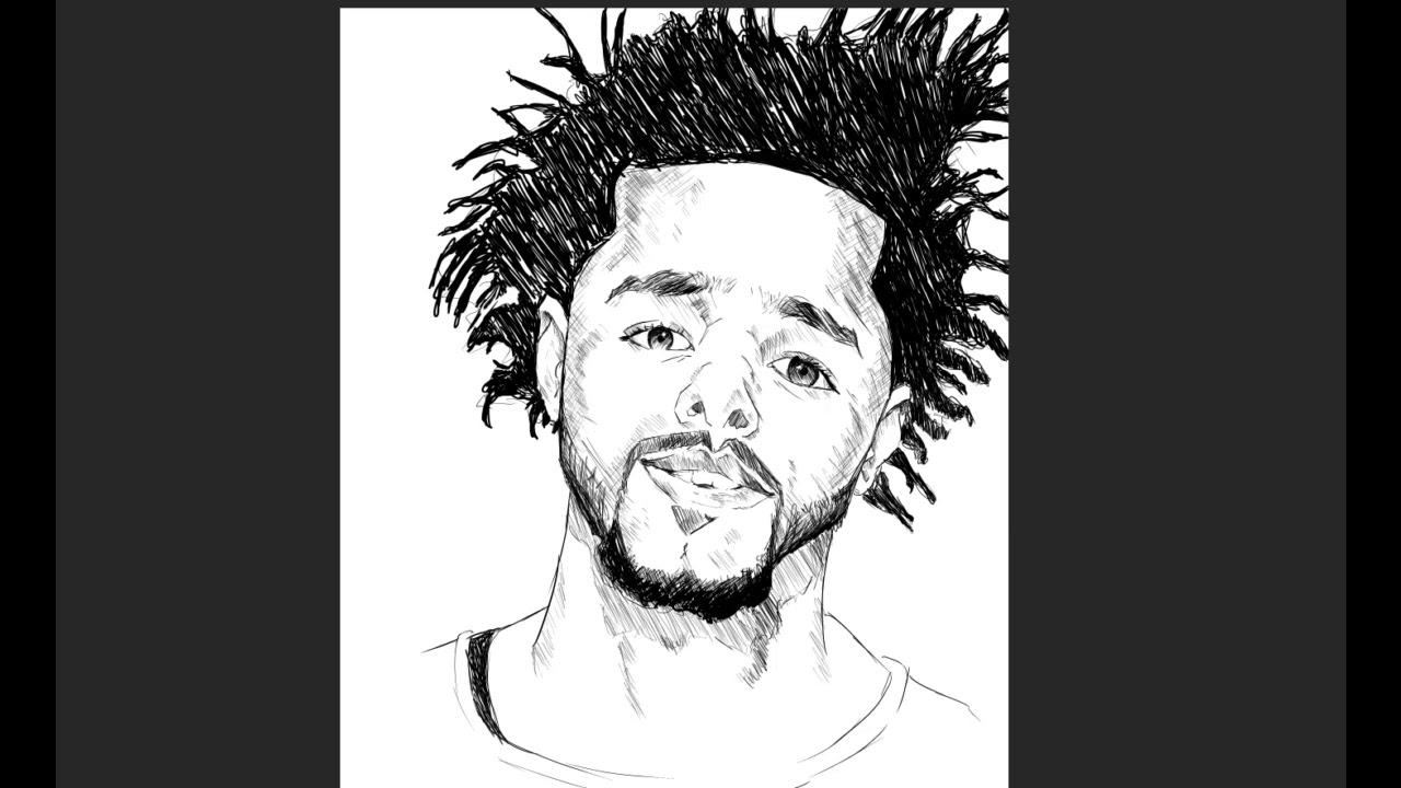 1280x720 J Cole Sketchyoutube - J Cole Sketch