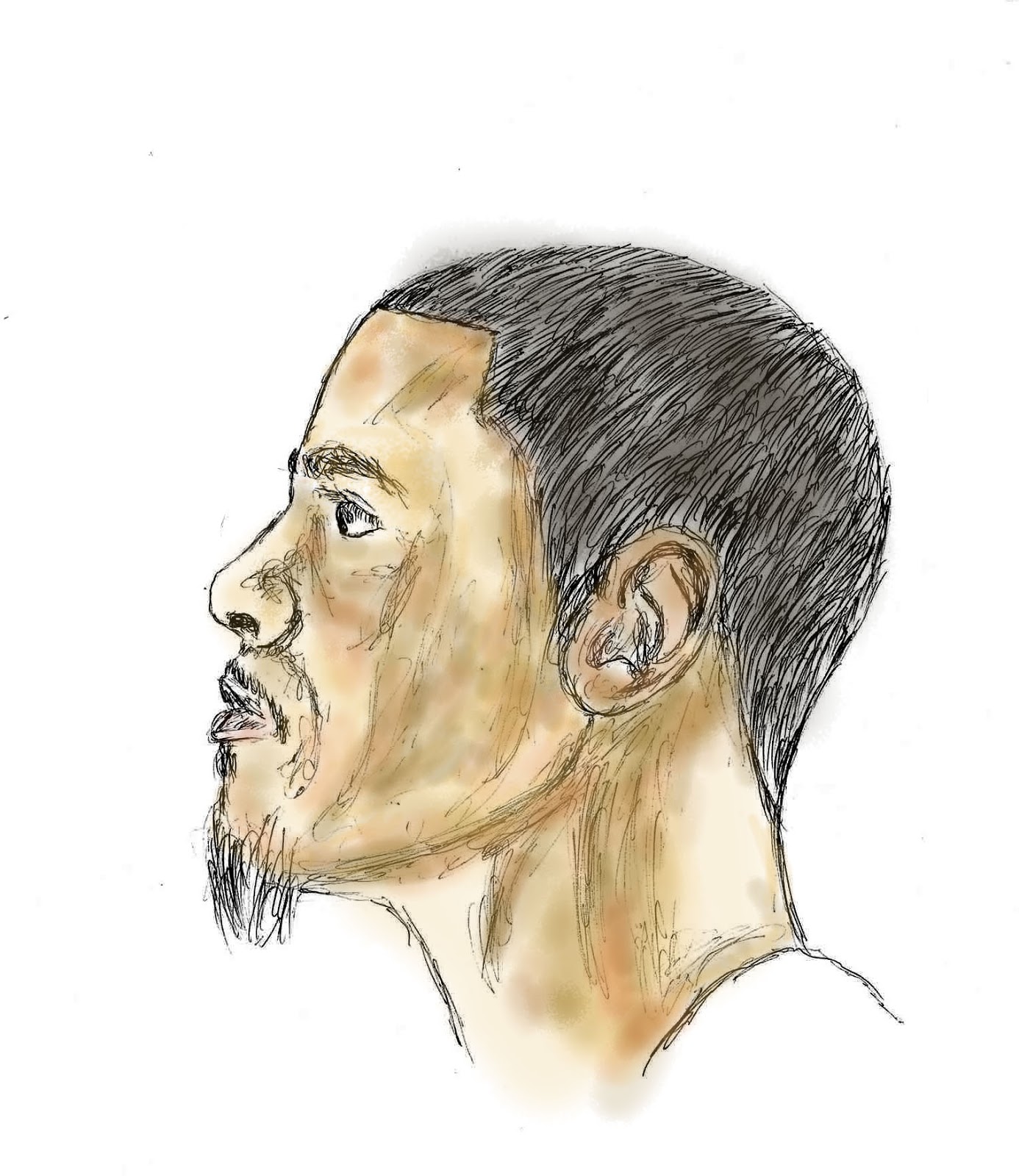 1386x1600 Javari Cameron J Cole Sketch Development - J Cole Sketch