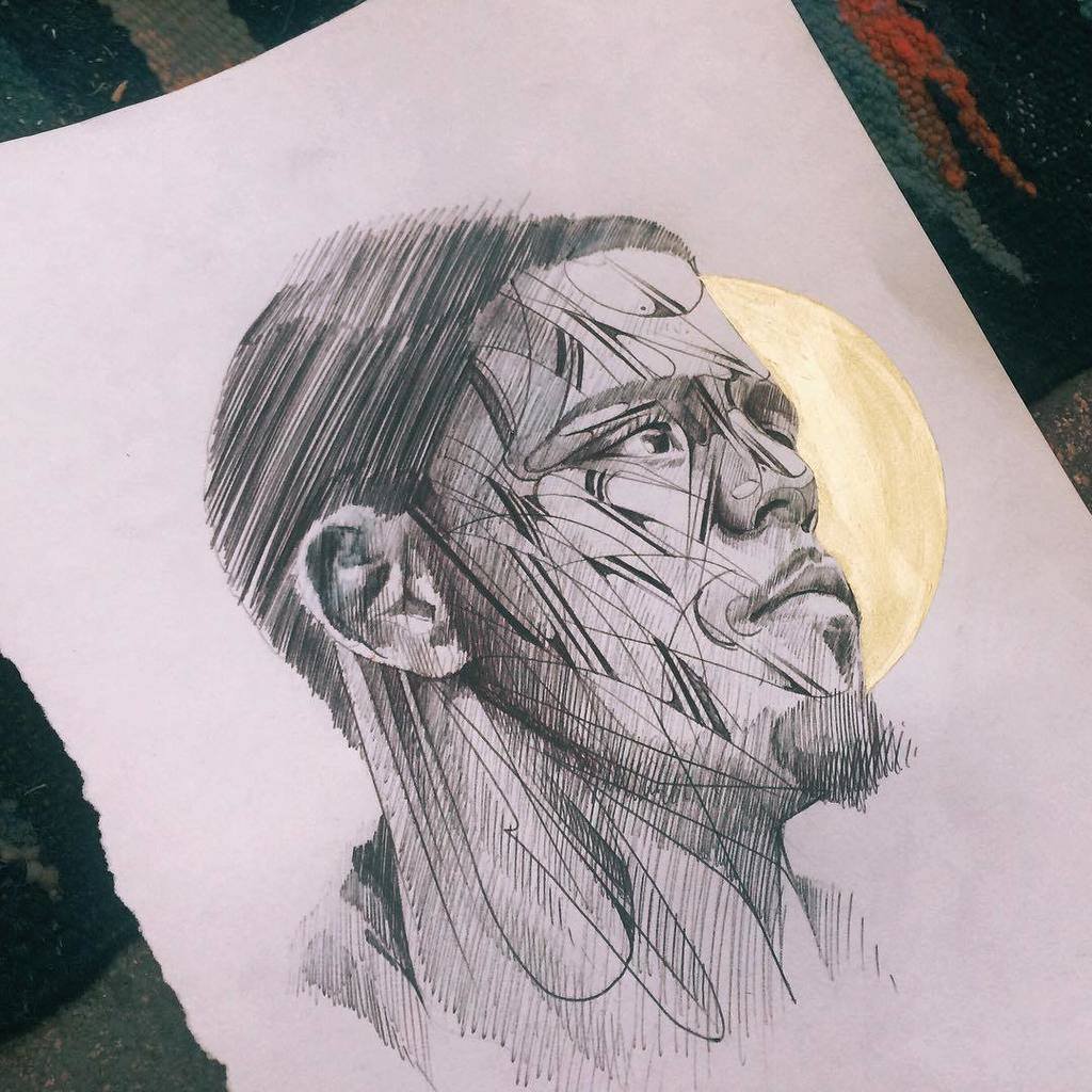 1024x1024 Inspire On Twitter Httpst.cofecfpzvwml - J Cole Sketch
