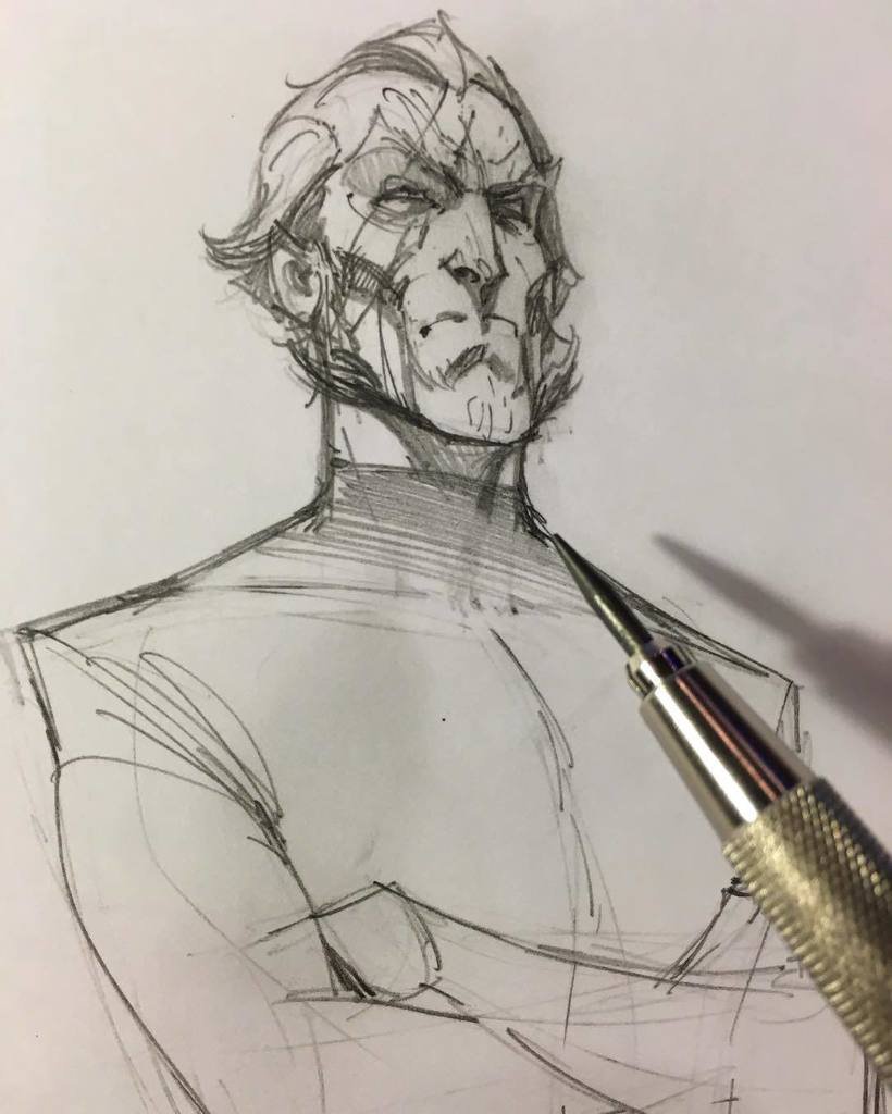 820x1024 J. Scott Campbell On Twitter - J Scott Campbell Sketches