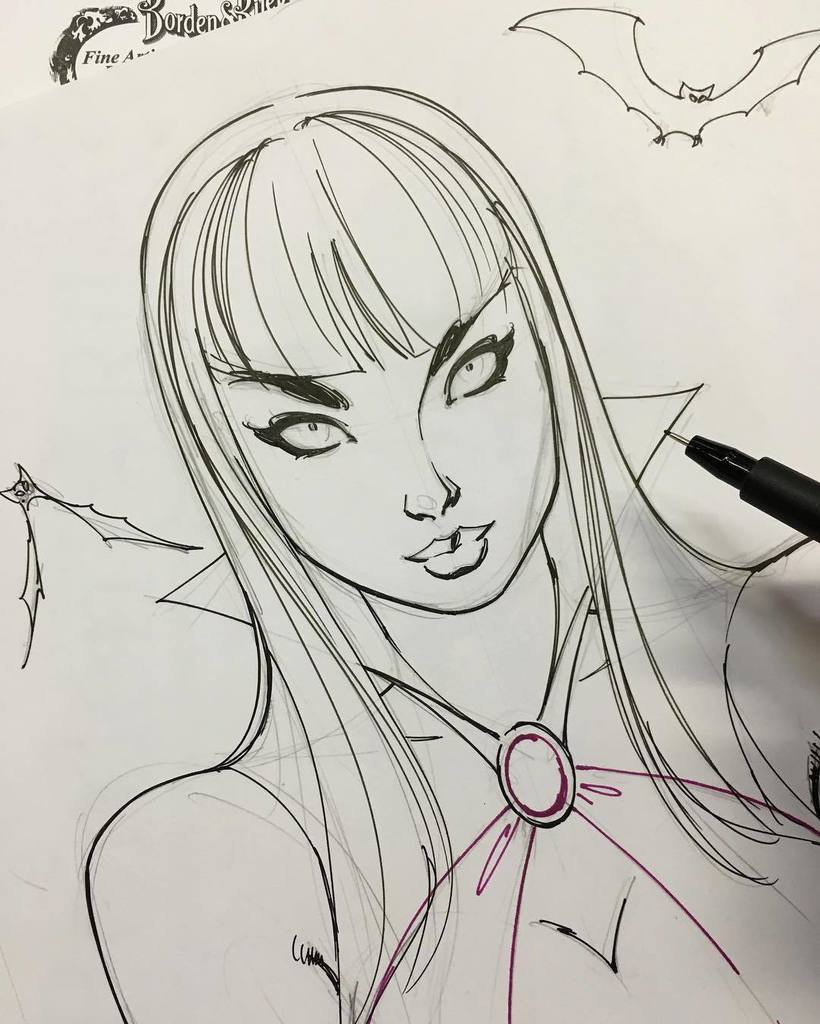 820x1024 J. Scott Campbell On Twitter - J Scott Campbell Sketches