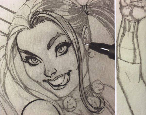 600x474 Pipeline - J Scott Campbell Sketches