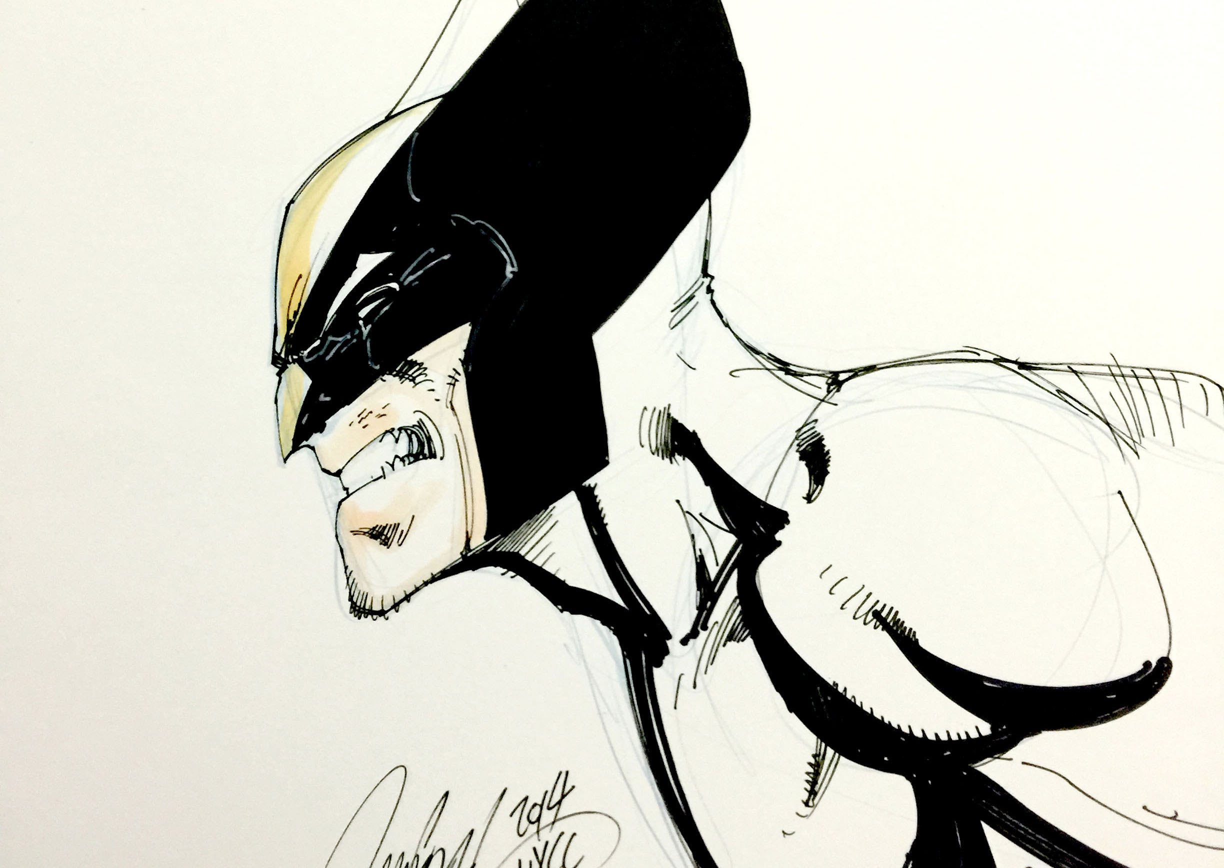 2448x1736 J Scott Campbell Sketches Wolverine - J Scott Campbell Sketches