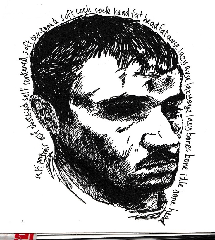 735x821 J Artwork - J Sketch