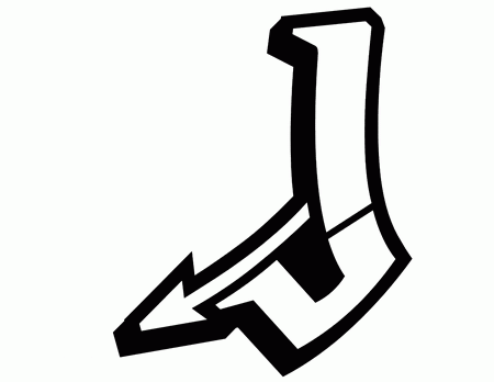 450x348 Graffiti Mawor Indilabel Graffiti Sketch Graffiti Alphabet Font J - J Sketch