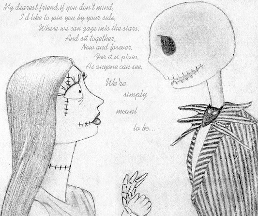 533x445 Image - Jack And Sally Sketch